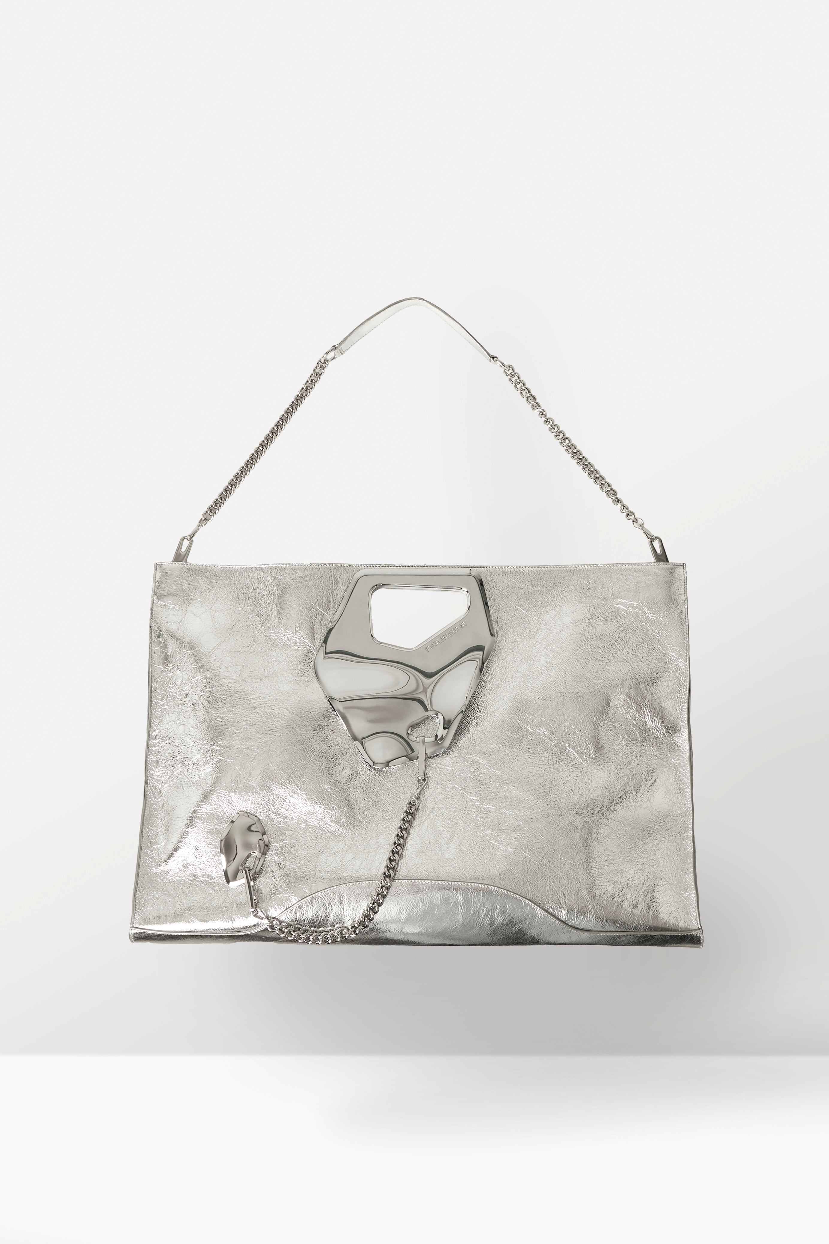 Arabella Tote Wide Silver