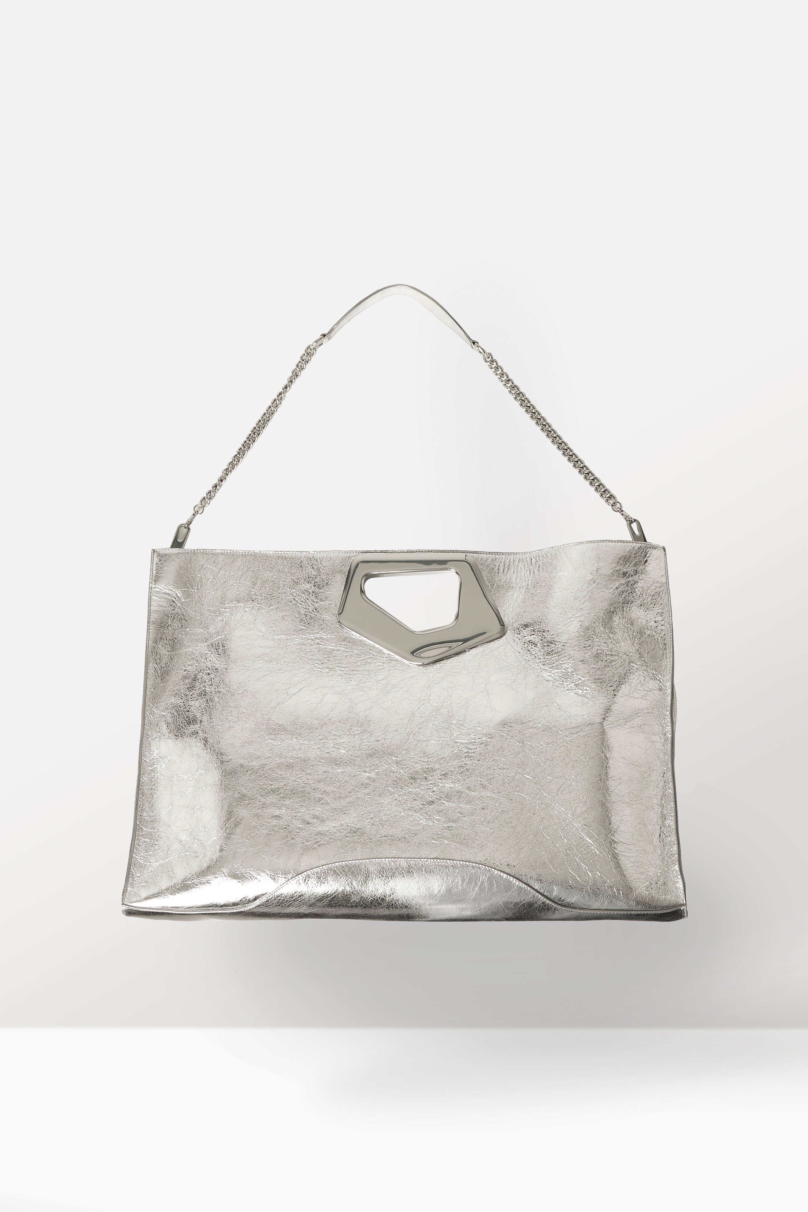 Arabella Tote Wide Silver